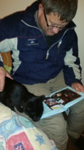 Story time - Paddy and Ollie check out Bailey Boat Cat